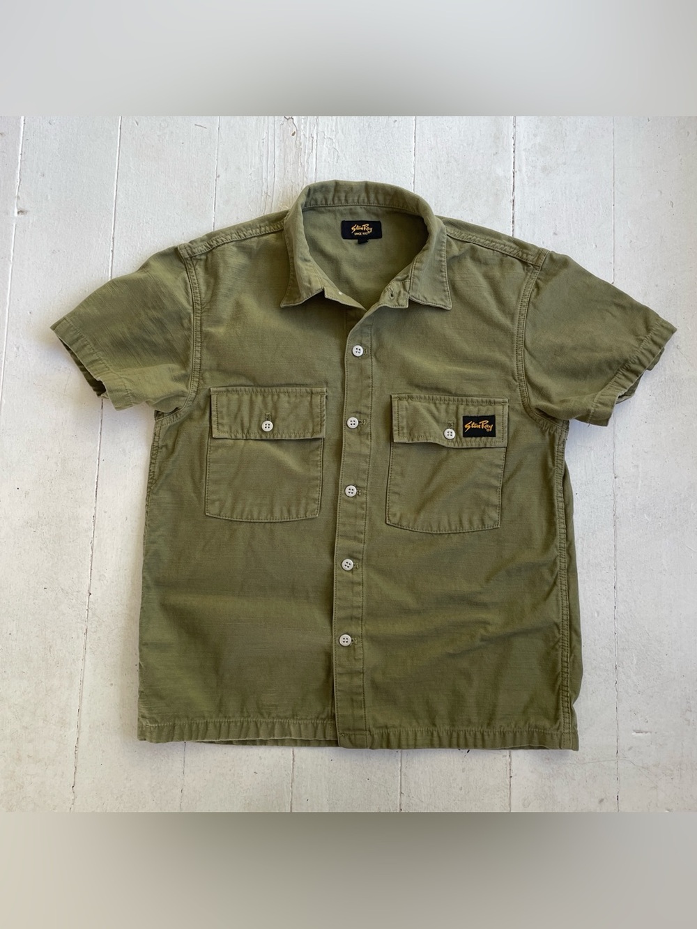 Stan Ray CPO short sleeve military style button up